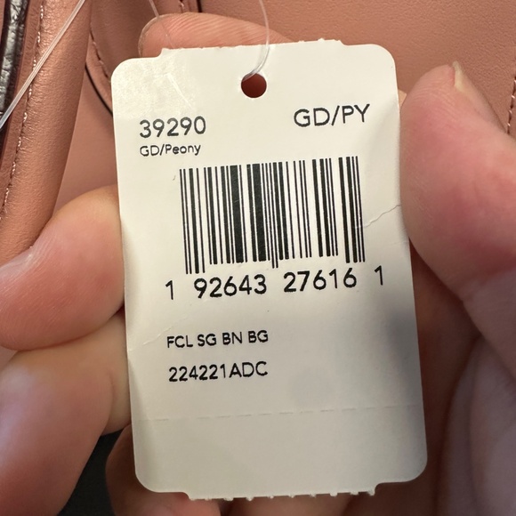 NWT! RARE! Coach X Selena Gomez Bond Bag Peony/Pink Leather Satchel 39290 - Picture 11 of 11